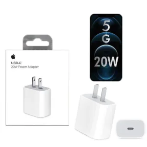 20W PD Fast Charger for iPhone (Adapter + Cable) | Bachat Baazaar