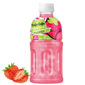 Cojo Cojo Fruit Drink – With Nata De Coco (320ml Bottle) | Bachat Baazaar